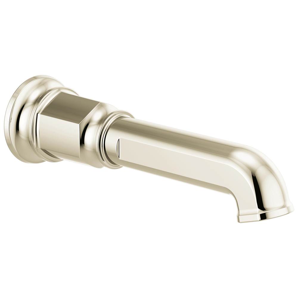 Brizo - Invari Non Diverter Tub Spout - Polished Nickel