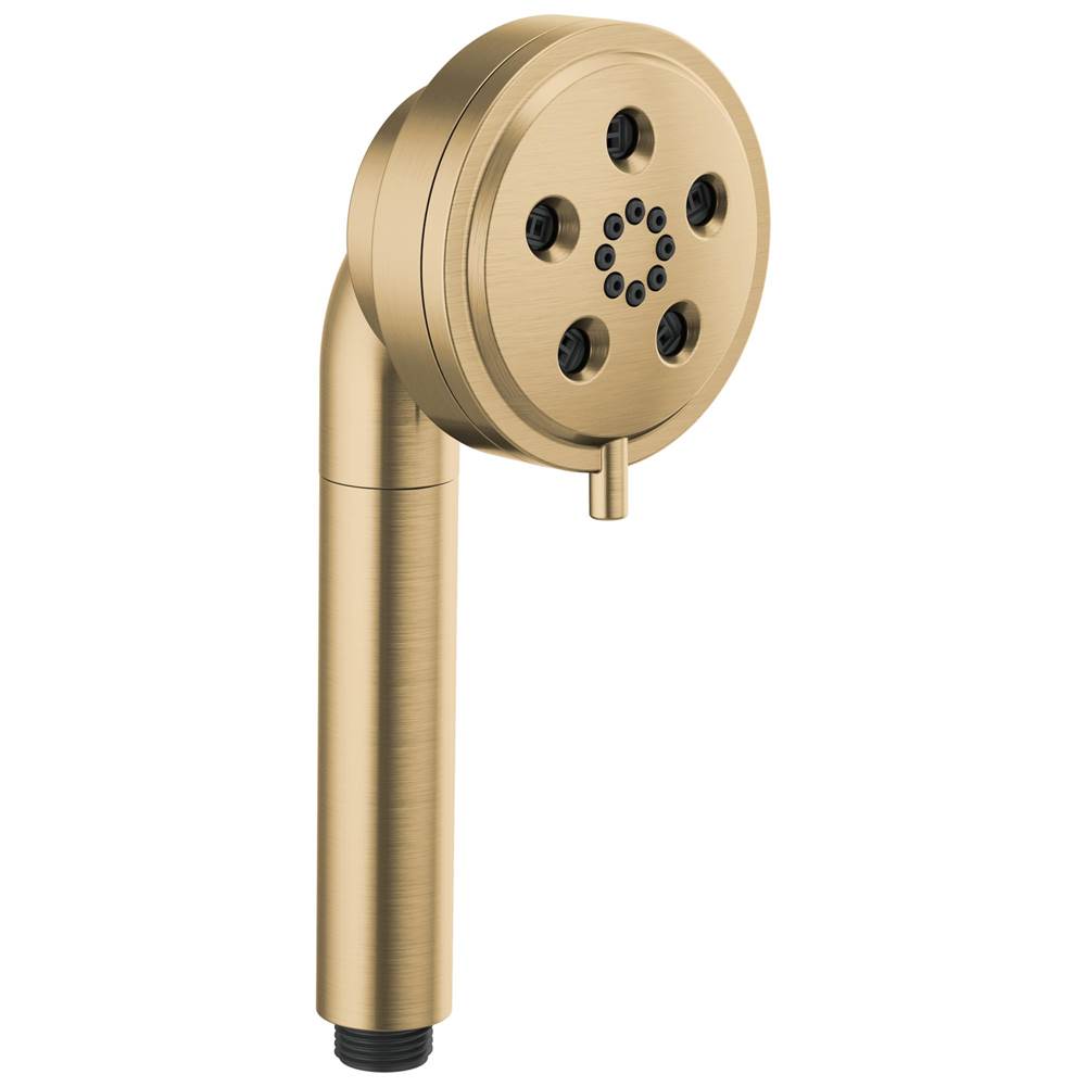 Brizo - Universal Showering Linear Round H2Okinetic Multi-Function Handshower - Luxe Gold