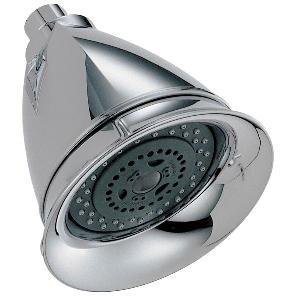 Brizo - Universal Showering 5'' Classic Round H2Okinetic<sup></sup> Multi-Function Wall Mount Showerhead - Chrome