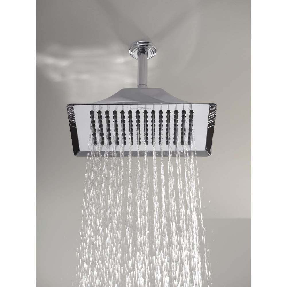 Universal Showering 10'' Ceiling Mount Shower Arm And Round Flange