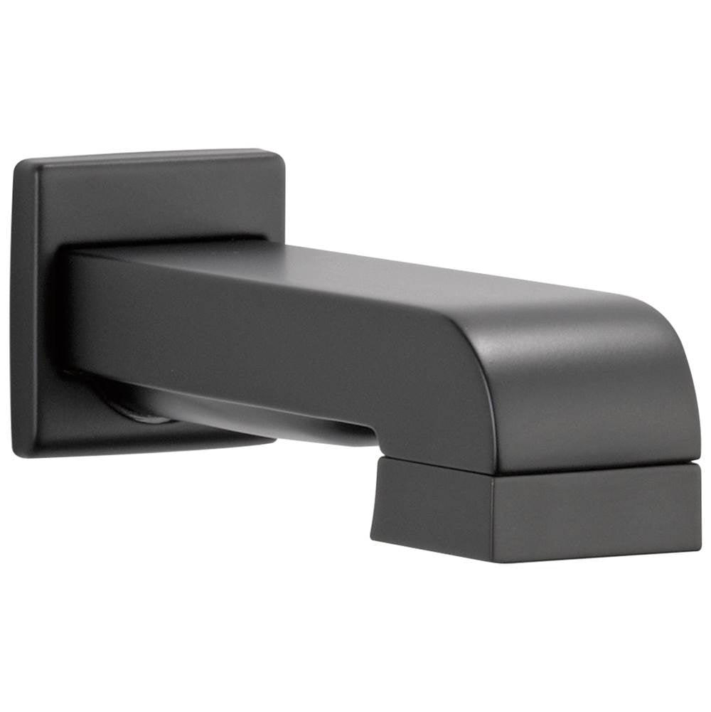 Brizo - Siderna Tub Spout/Pull-down Diverter Assembly - Matte Black