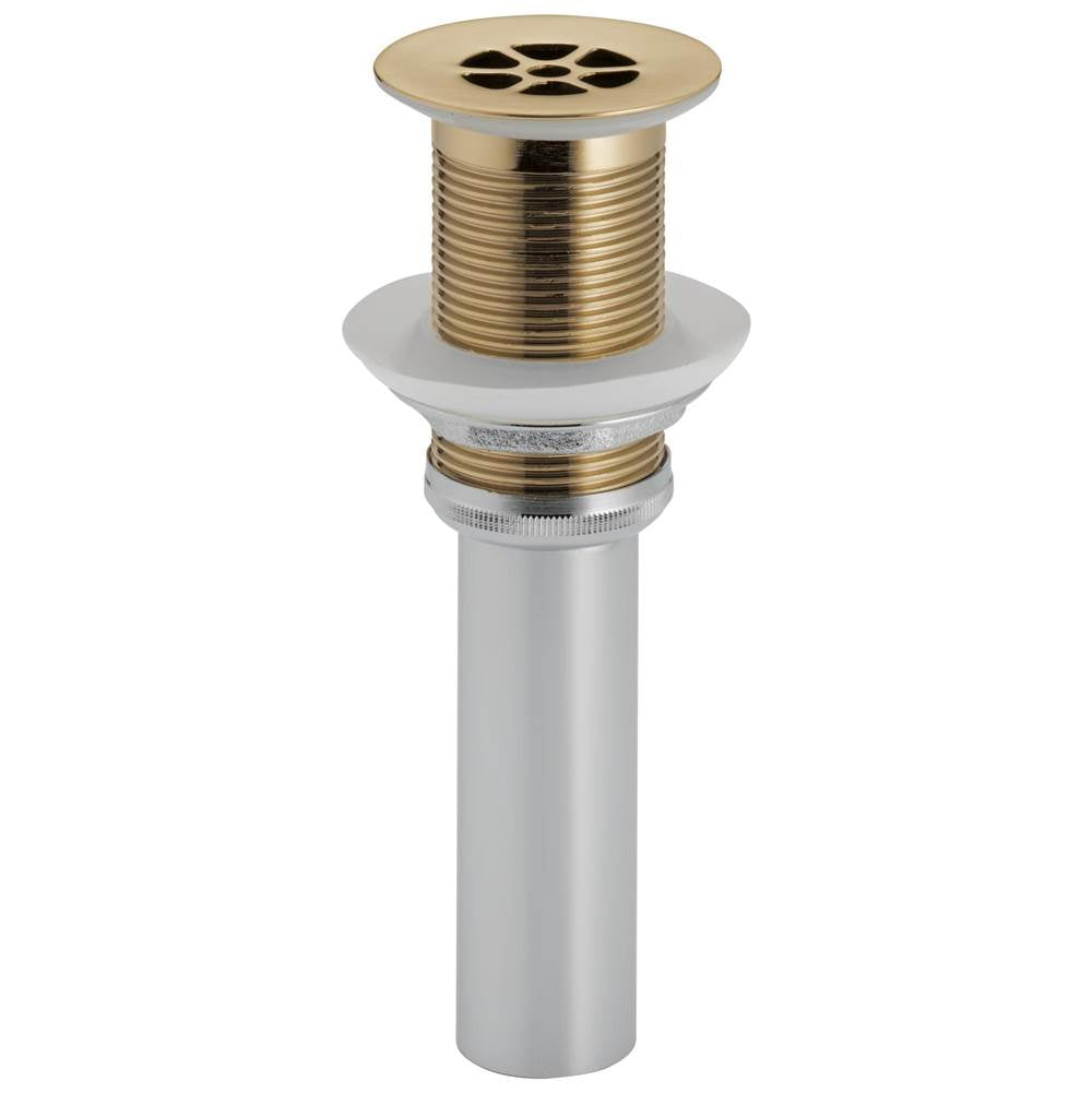 Brizo - Other Grid Strainer Without Overflow - Luxe Gold