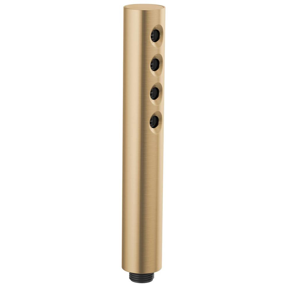 Brizo - Universal Showering Linear Round H2Okinetic Single Function Handshower - Luxe Gold