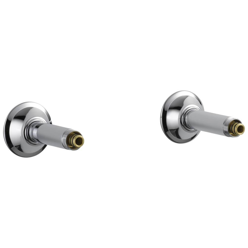 Brizo - Traditional Wall Mount Tub Filler Unions - Chrome