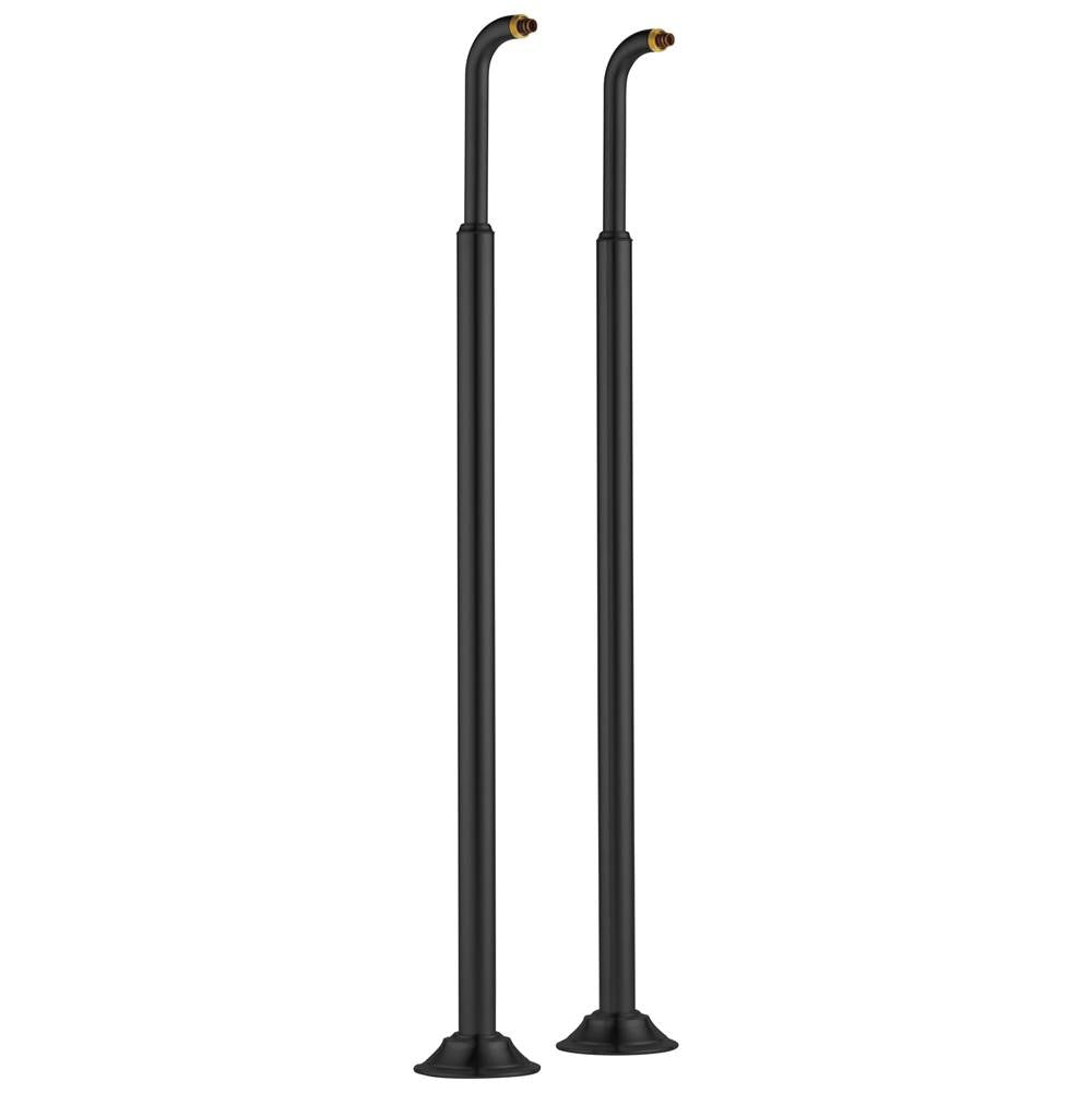 Brizo - Other Floor Mount Tub Filler Risers - Matte Black