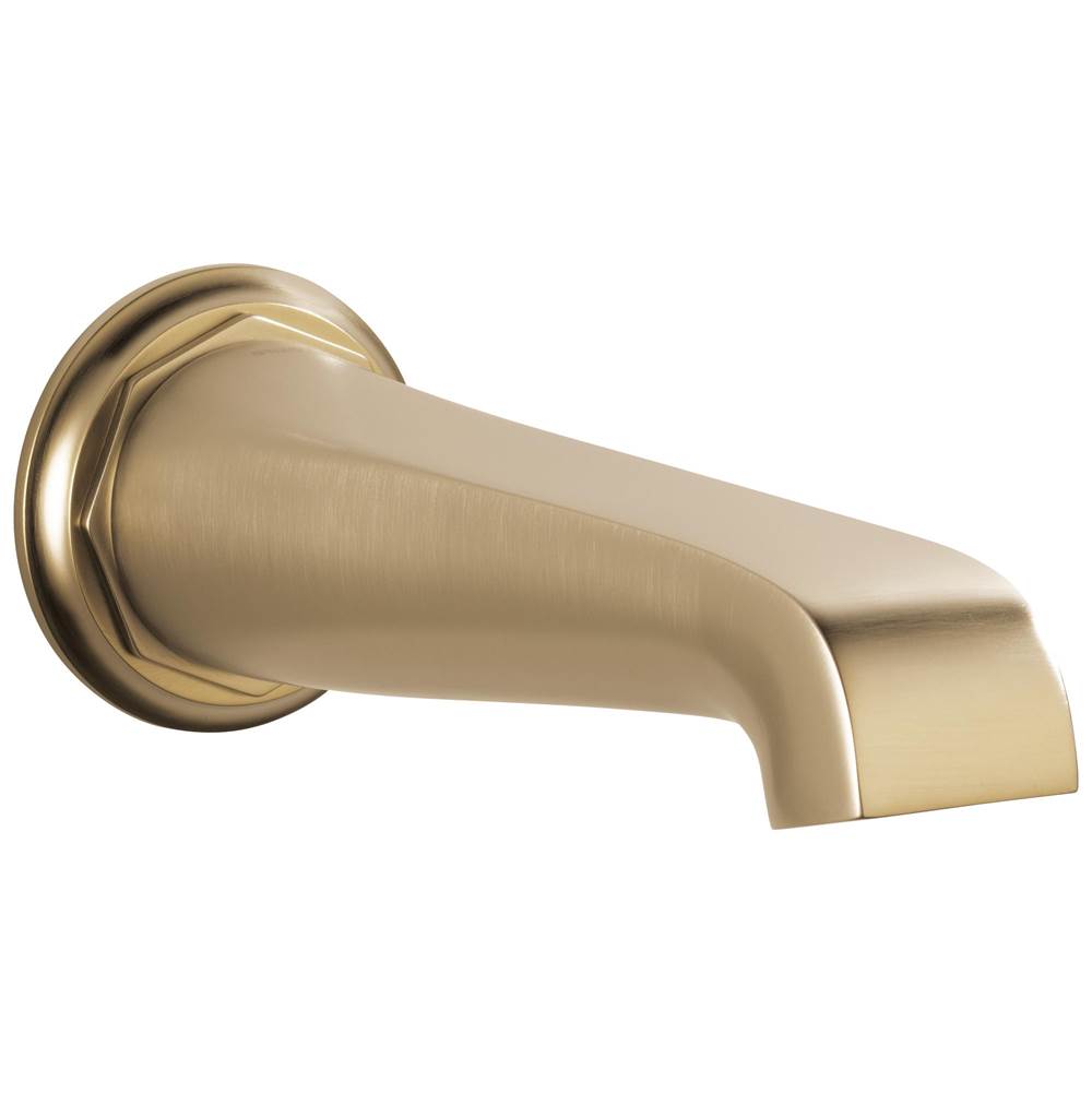 Brizo - Rook Non-diverter Tub Spout - Luxe Gold