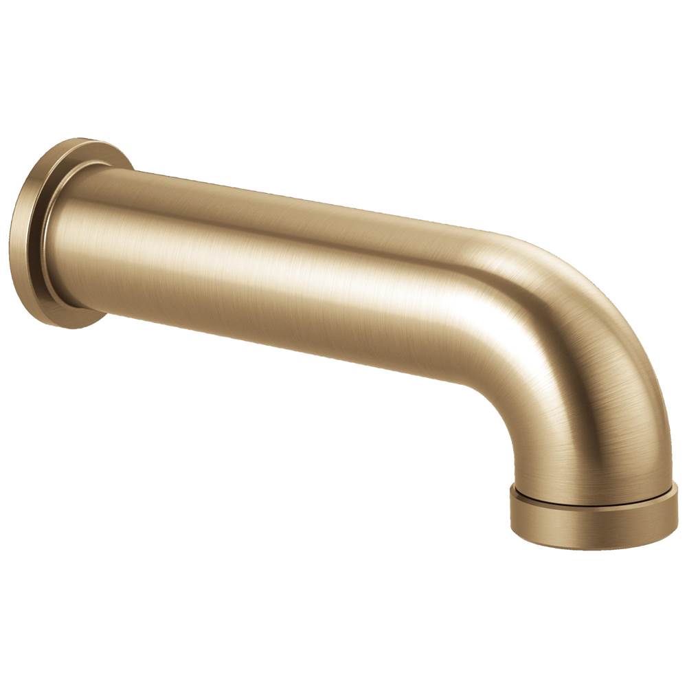 Brizo - Other Linear Round Diverter Tub Spout - Luxe Gold