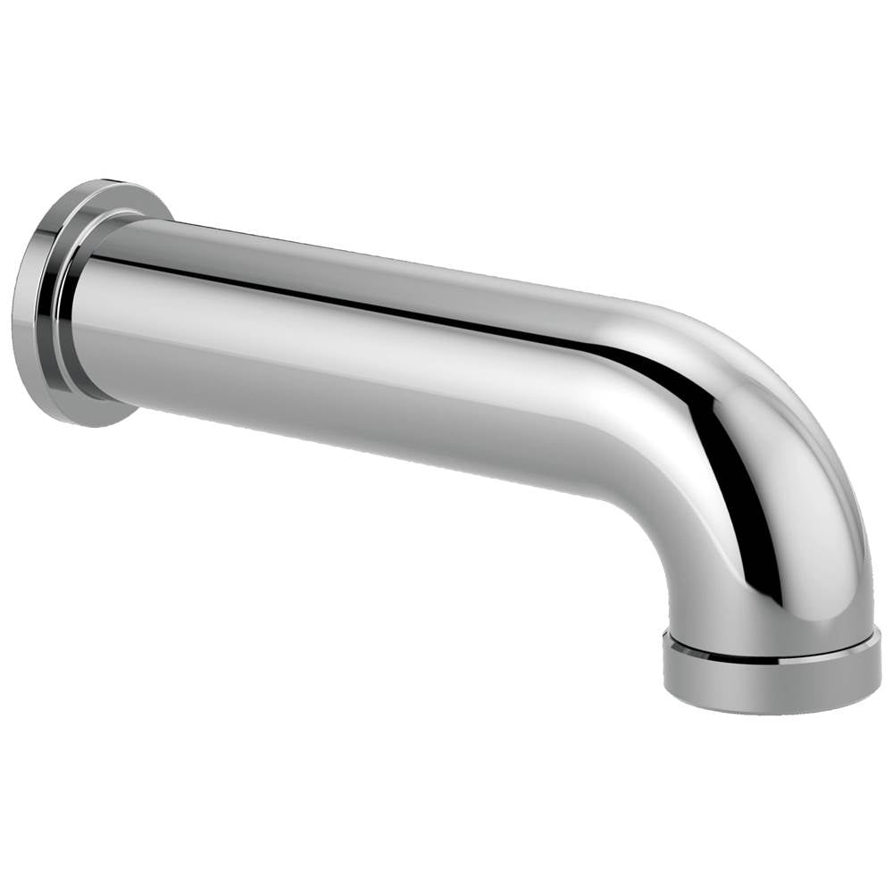 Brizo - Universal Showering Linear Round Diverter Tub Spout - Chrome