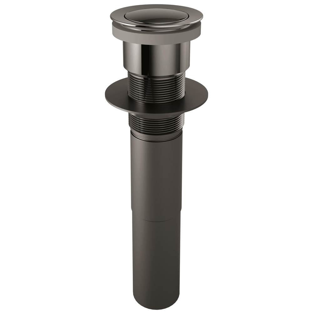 Brizo - Other Push Button Pop-Up Lavatory Drain Without Overflow - Brilliance Black Onyx