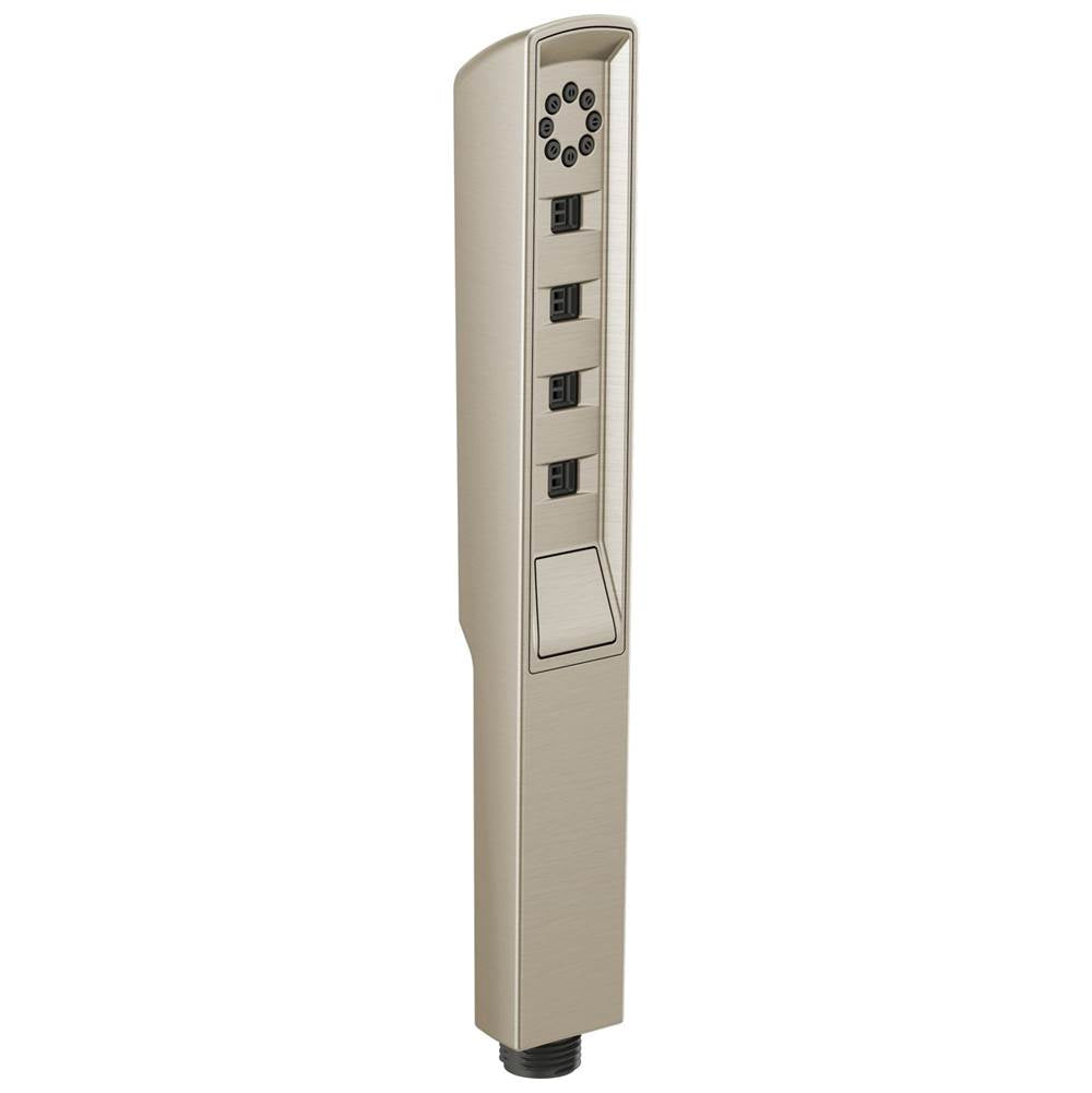 Brizo - Universal Showering Linear Square H2Okinetic Multi-Function Handshower - Brushed Nickel