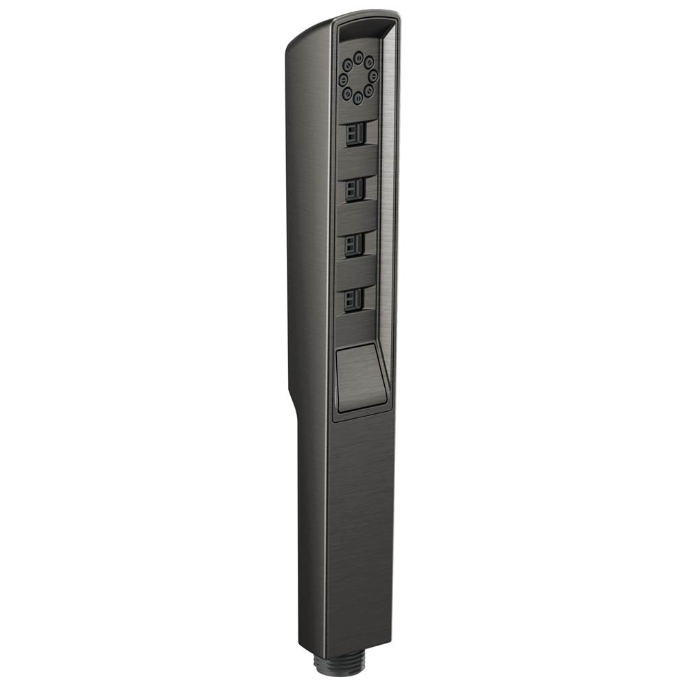 Brizo - Universal Showering Linear Square H2Okinetic Multi-Function Handshower - Luxe Steel