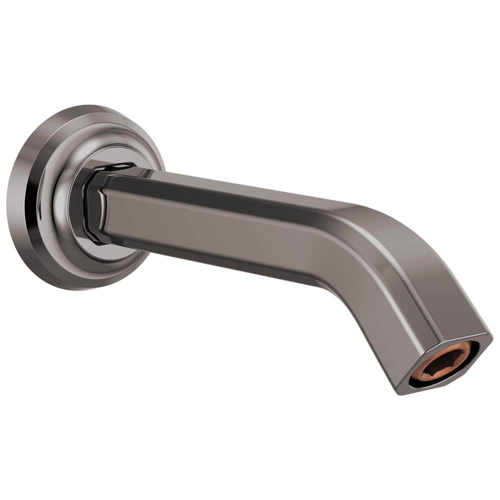 Brizo - LevoirE 7 1/2'' Shower Arm And Flange - Brilliance Black Onyx