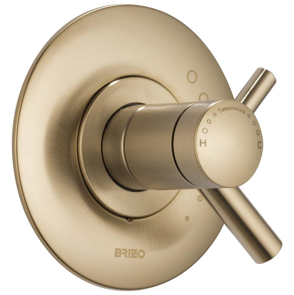 Brizo - Odin Tempassure Thermostatic Valve Trim - Luxe Gold