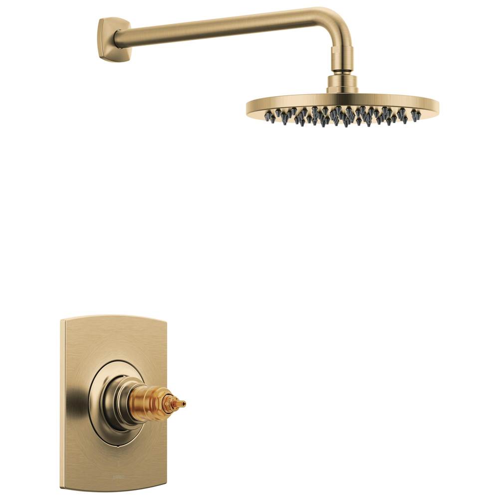 Brizo - AllariaE TempAssure Thermostatic Shower Only Trim - Less Handles - Luxe Gold