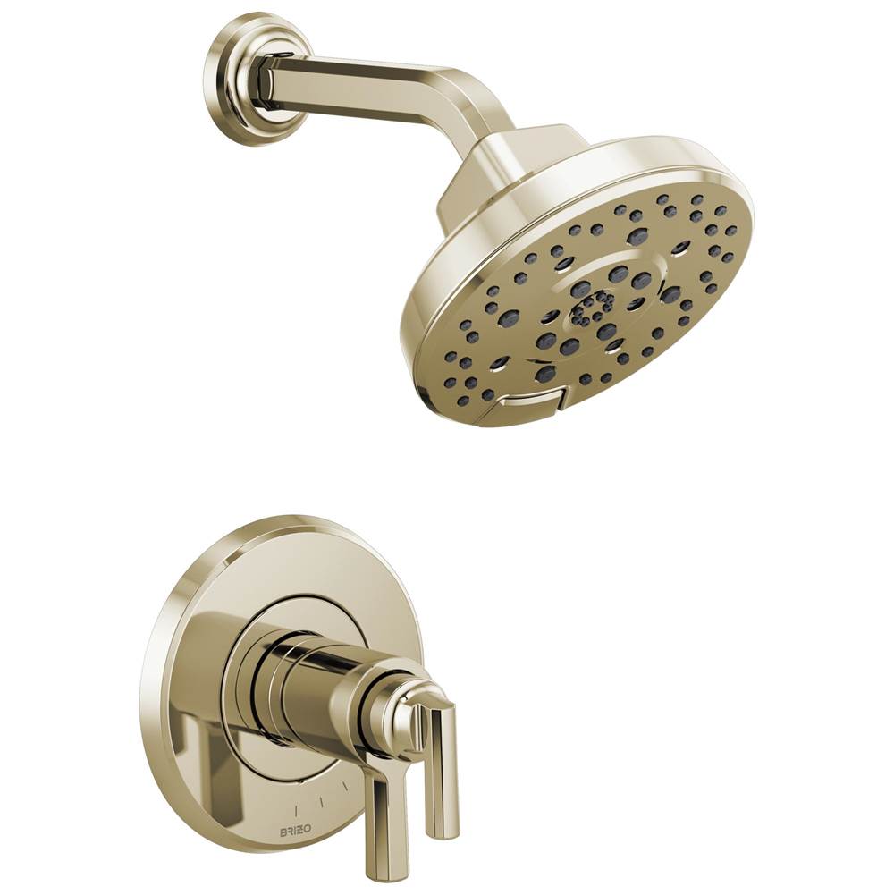 Brizo - LevoirE Tempassure Thermostatic Shower Only Trim - Polished Nickel