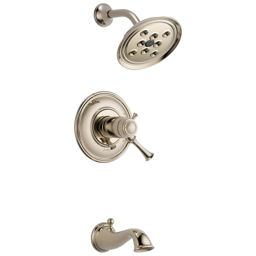 Brizo - Baliza Tempassure Thermostatic Tub/Shower - Polished Nickel