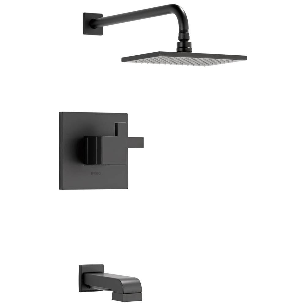 Brizo - Siderna TempAssure Thermostatic Tub/Shower Trim - Matte Black