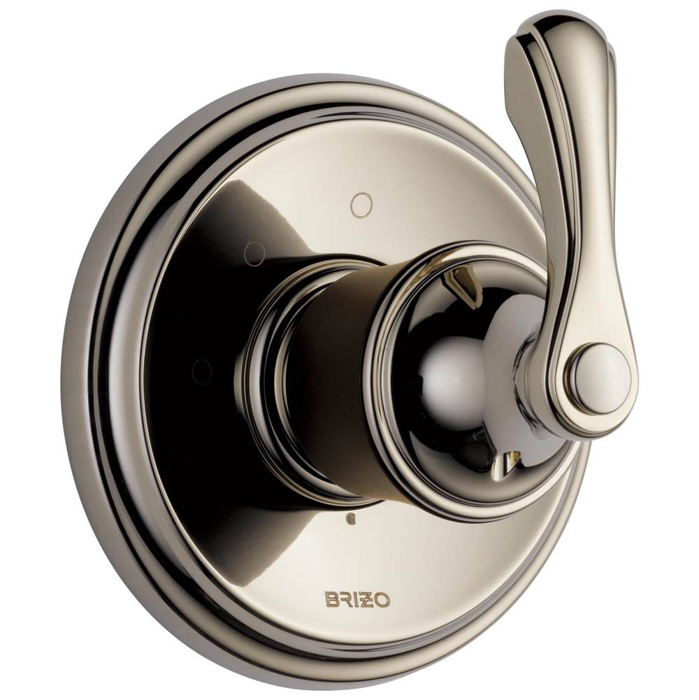 Brizo - Charlotte 3-Function Diverter Trim - Cocoa Bronze With Polished Nickel
