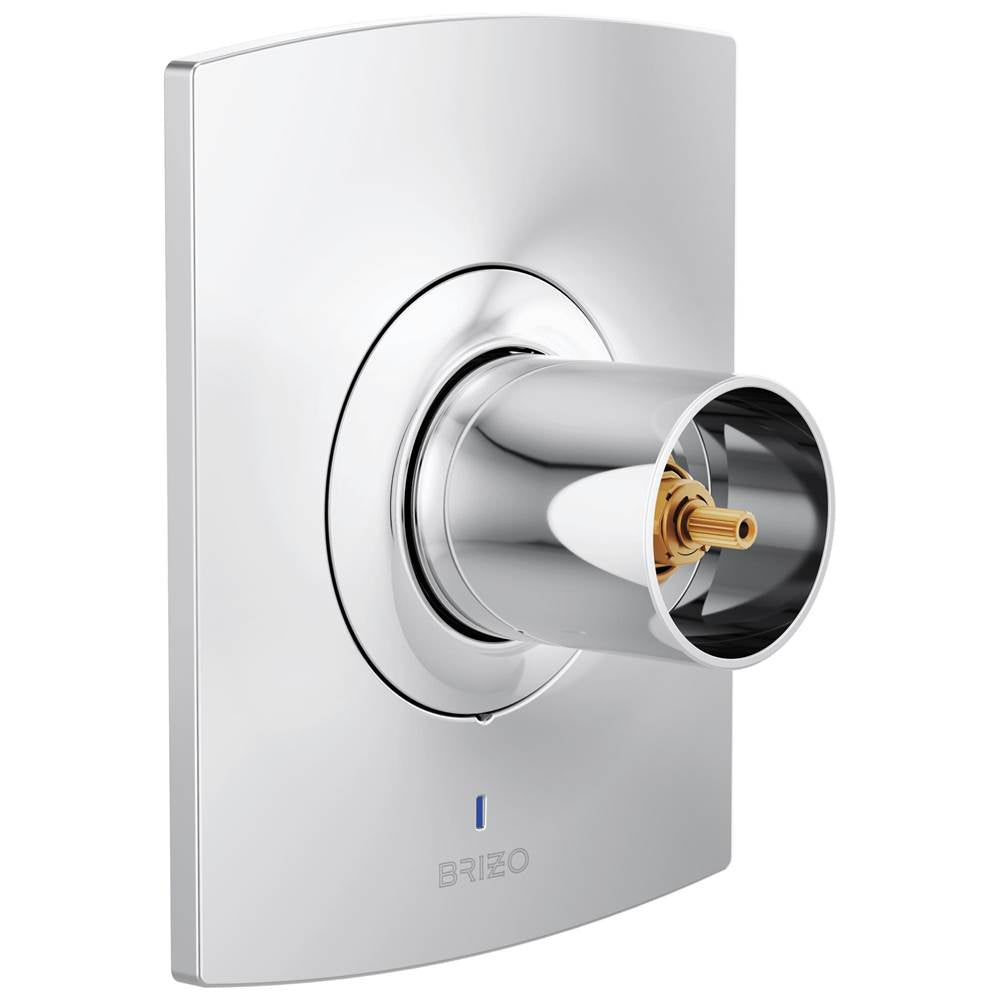 Brizo - Kintsu Pressure Balance Valve Only Trim - Less Handle - Chrome