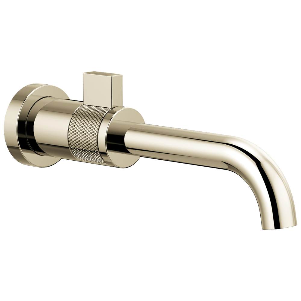 Brizo - Litze Single-Handle Wall Mount Lavatory Faucet 1.2 GPM - Polished Nickel