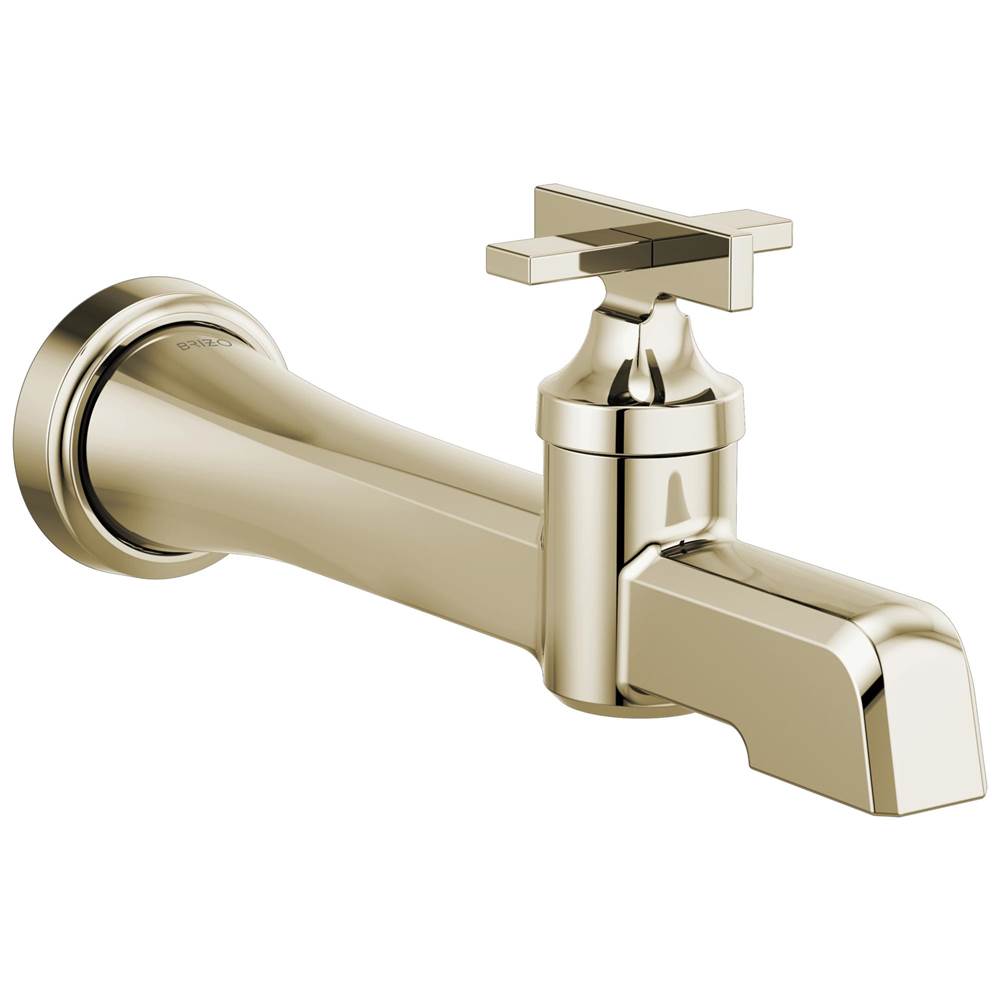 Brizo - LevoirE Single-Handle Wall Mount Lavatory Faucet 1.5 GPM - Polished Nickel