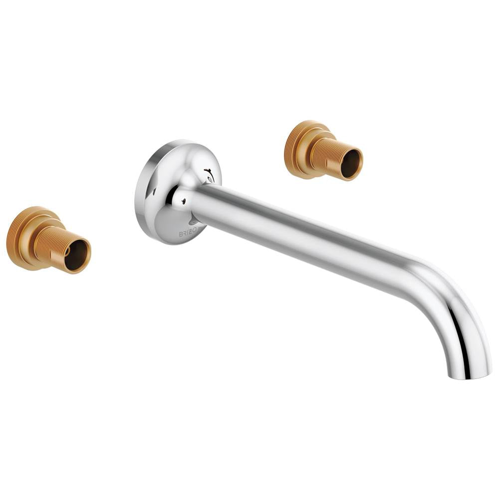 Brizo - Odin Widespread Lavatory Faucet - Less Handles 1.2 GPM - Chrome
