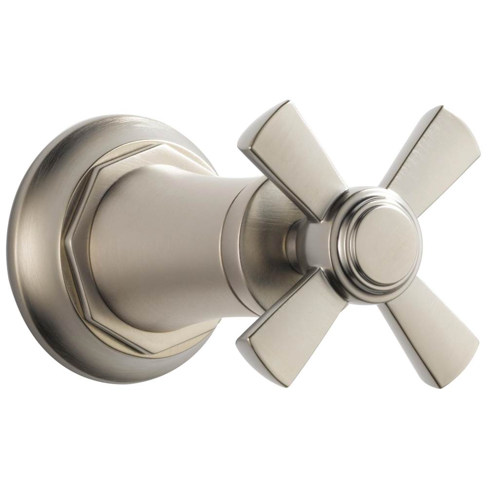 Brizo - Rook Sensori Volume Control Trim - Cross - Luxe Nickel