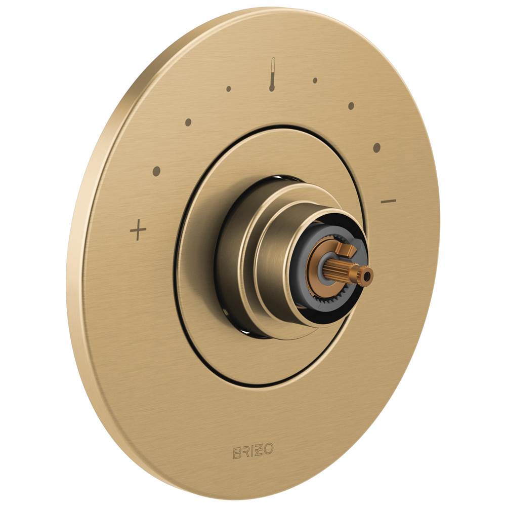 Brizo - Litze Sensori Thermostatic Valve Trim - Less Handle - Luxe Gold