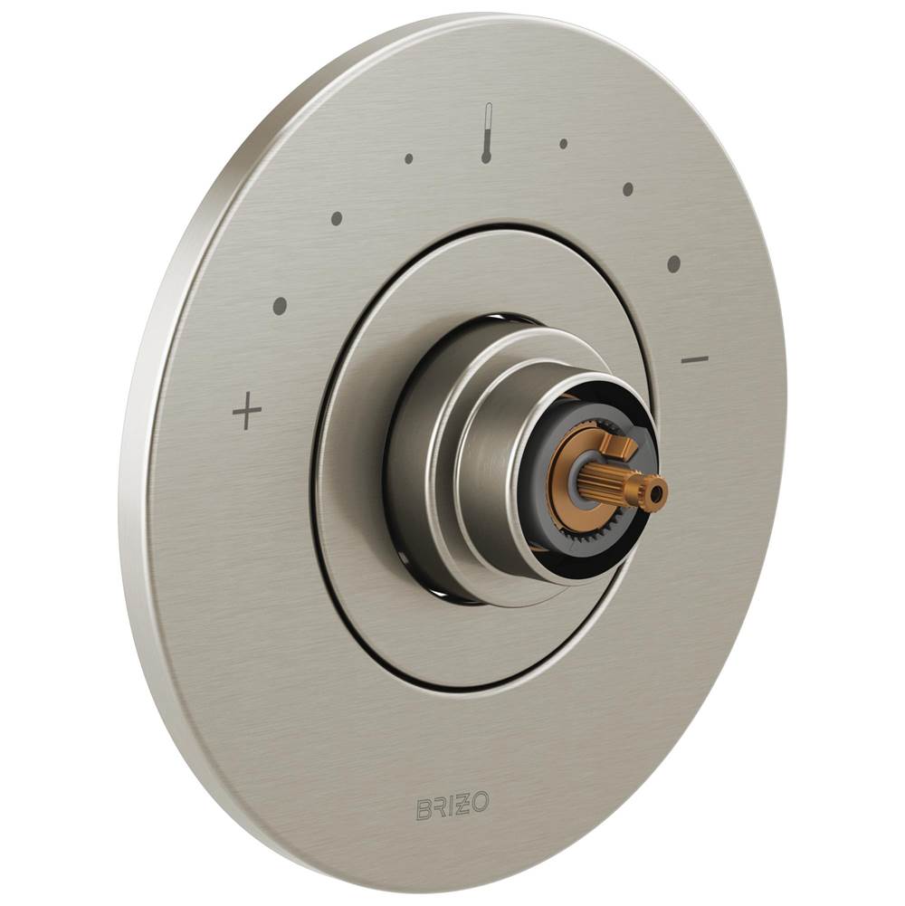 Brizo - Litze Sensori Thermostatic Valve Trim - Less Handle - Luxe Nickel
