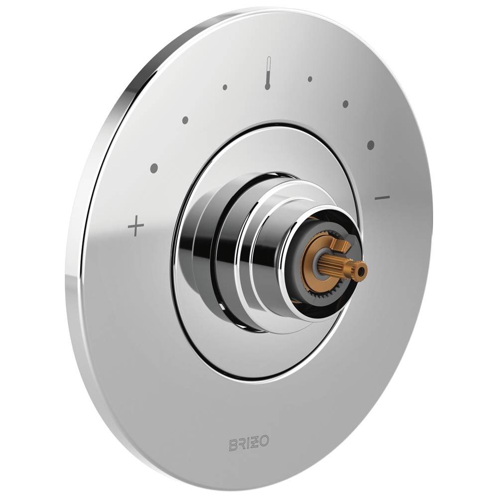 Brizo - Litze Sensori Thermostatic Valve Trim - Less Handle - Chrome