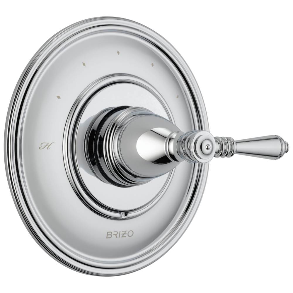 Brizo - Traditional Sensori Thermostatic Valve Trim - Lever - Chrome
