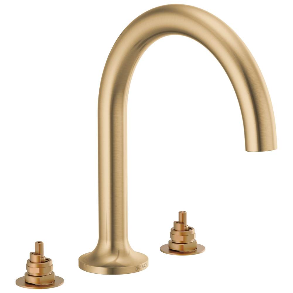 Brizo - Odin Roman Tub Faucet - Less Handles - Luxe Gold