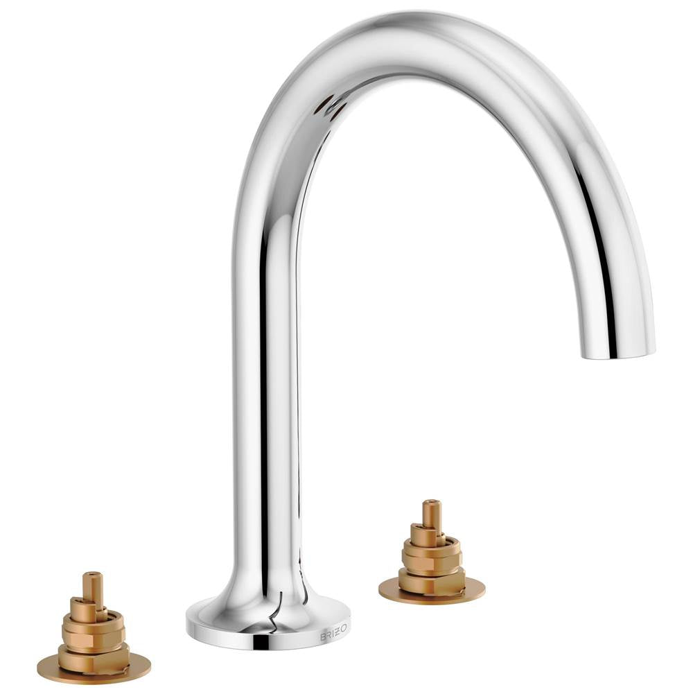 Brizo - Odin Roman Tub Faucet - Less Handles - Chrome
