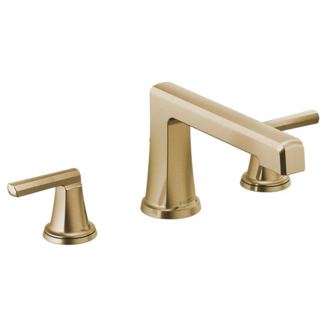 Brizo - LevoirE Roman Tub Faucet - Less Handles - Luxe Gold
