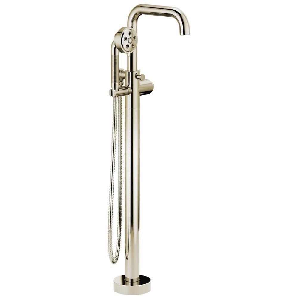 Brizo - Litze SINGLE-HANDLE FREESTANDING TUB FILLER - Less Handle - Polished Nickel