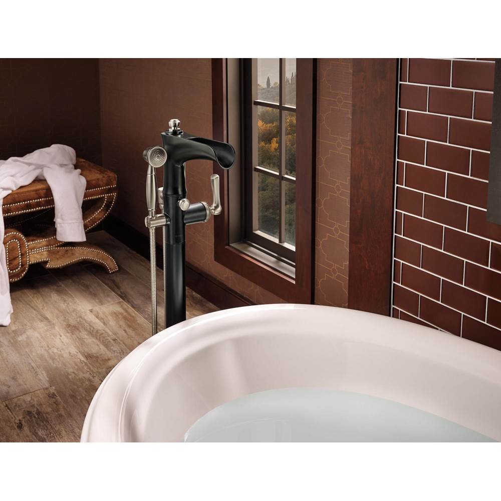 Rook Single-Handle Freestanding Tub Filler