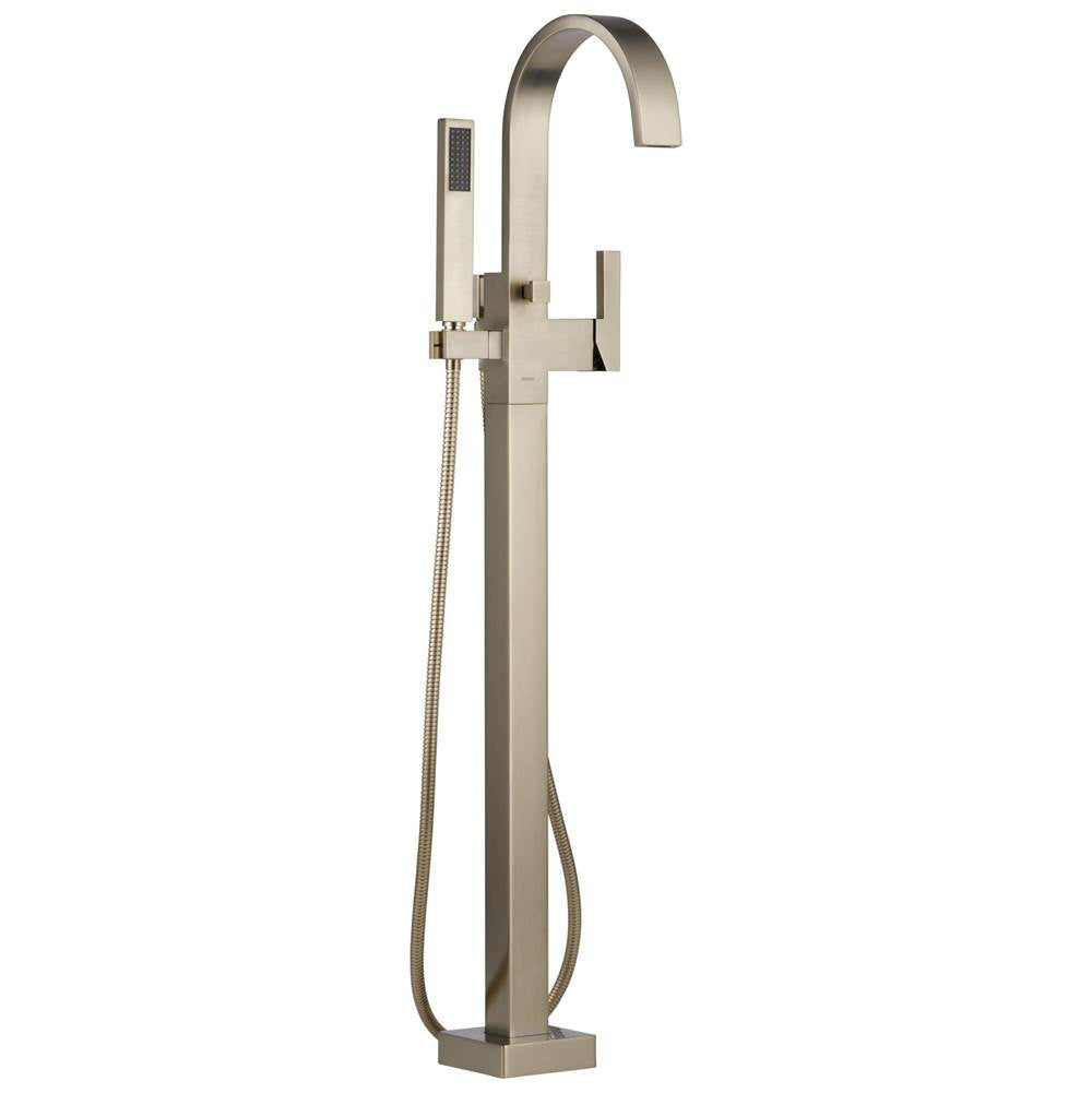 Brizo - Siderna Single-Handle Freestanding Tub Filler - Brushed Nickel