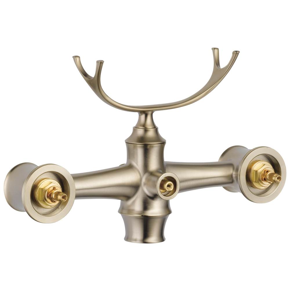 Brizo - Traditional Two-Handle Freestanding Tub Filler Body Assembly Trim - Less Handles - Brushed Nickel