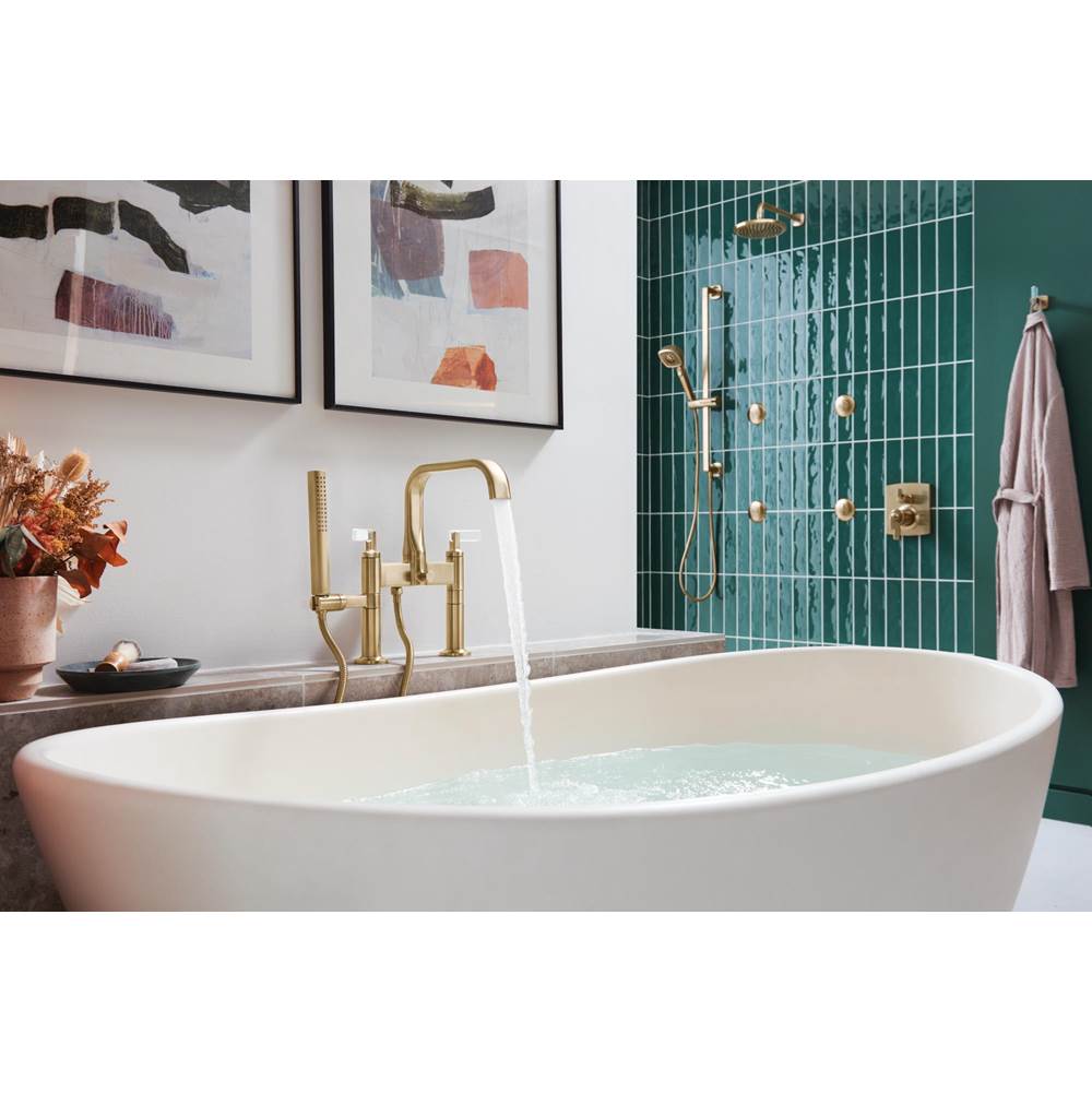 Kintsu Two-Handle Tub Filler Body Assembly - Less Handles