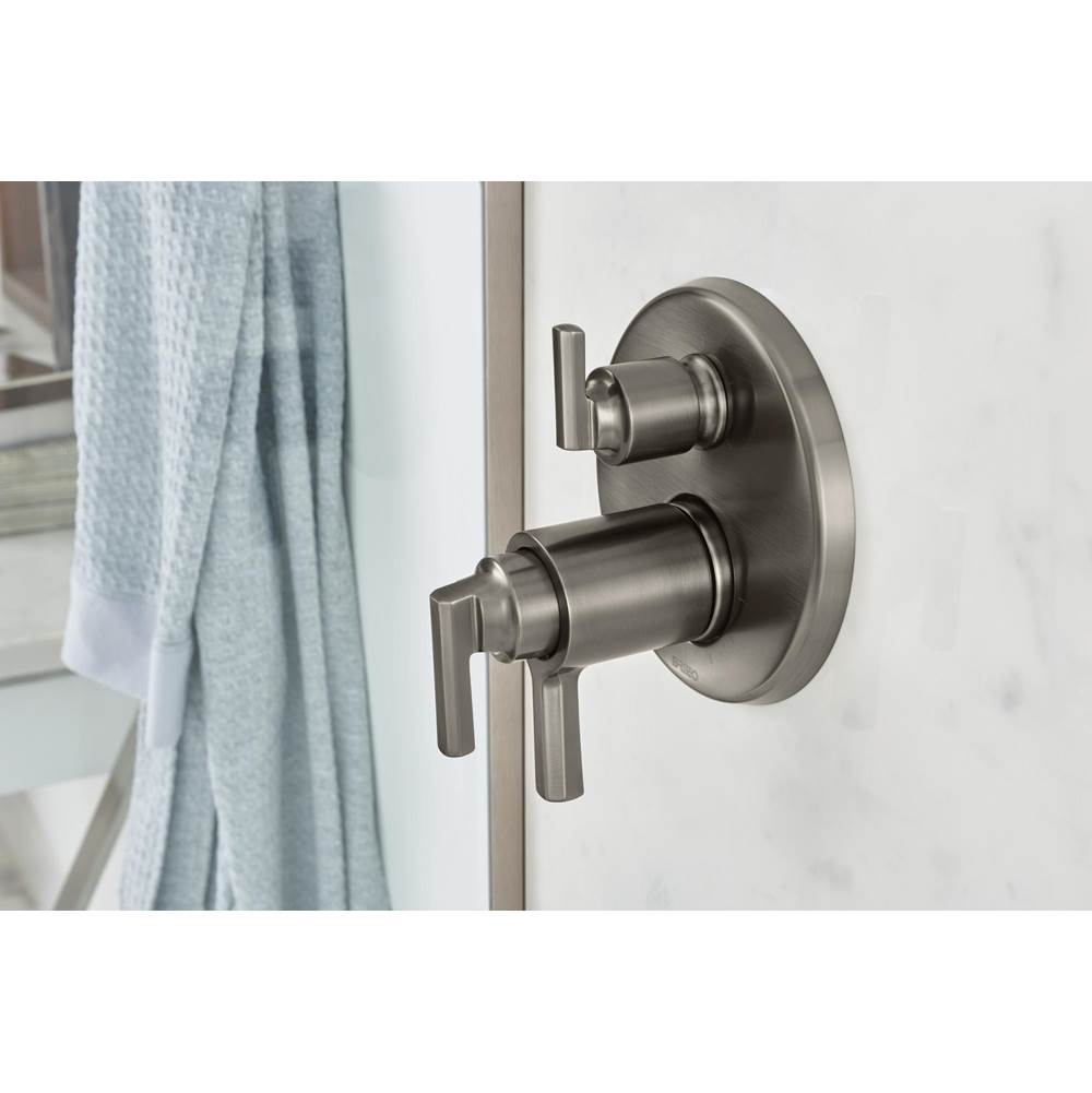 LevoirE Tempassure Thermostatic Valve With Integrated 6-Function Diverter Trim