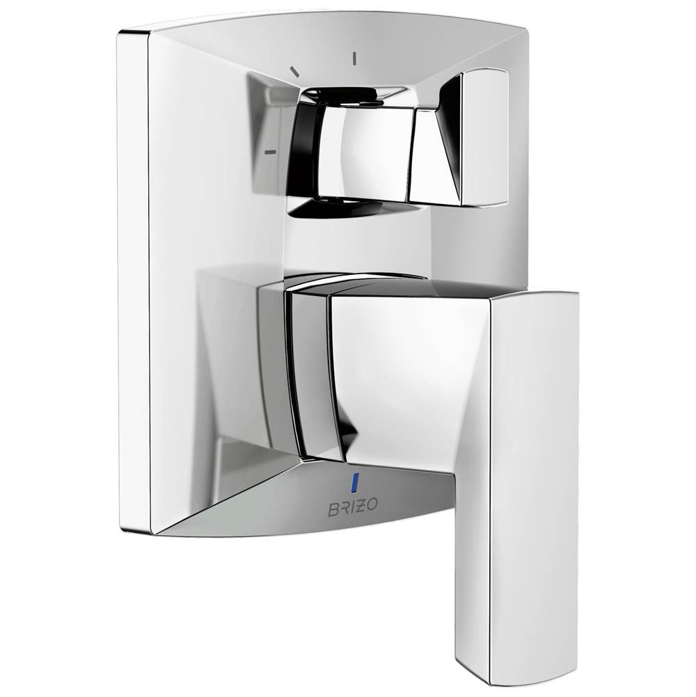 Brizo - Vettis Pressure Balance Valve With Integrated 3-Function Diverter Trim - Chrome
