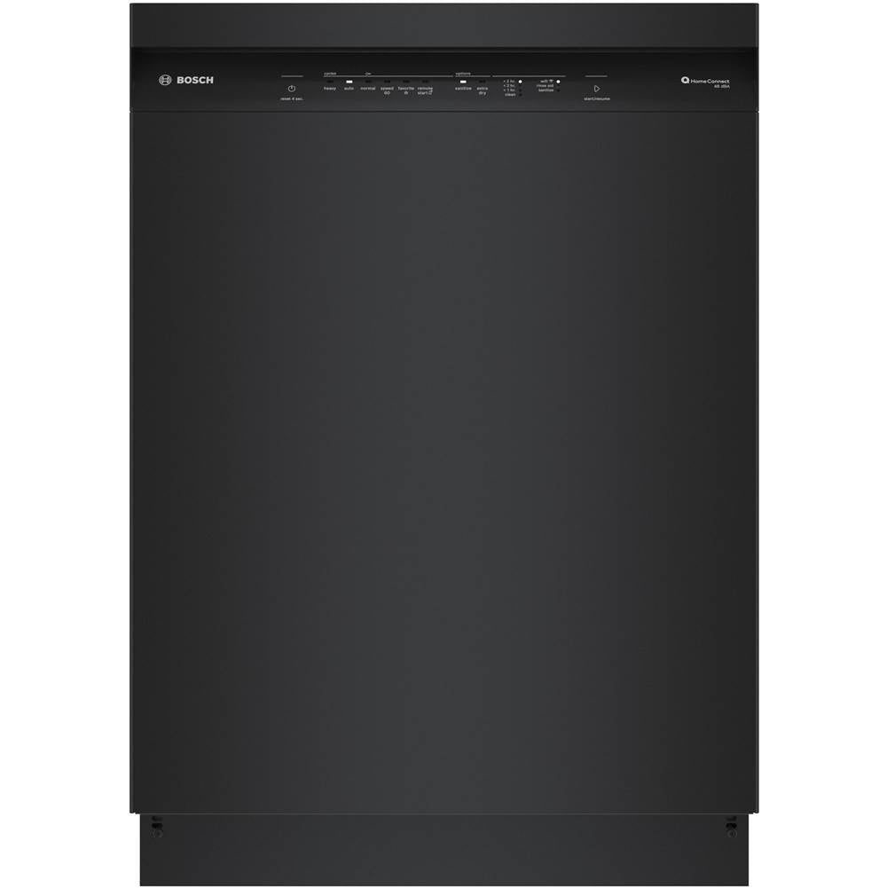 Bosch - 800 24'' Bar Handle, 6/5 cycles, 42 dBA, Hm Cnnct, Stndrd 3rd Rck, CrystalDry, InfoLight - SS - Stainless steel