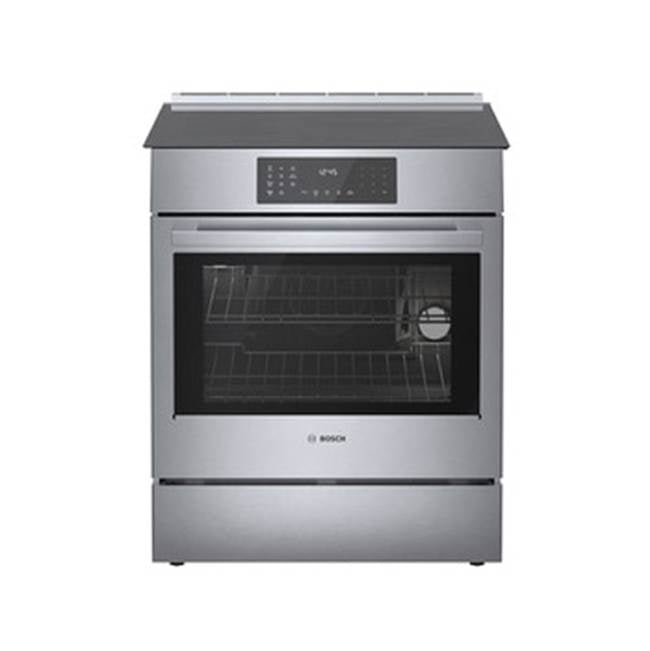 Bosch - Benchmark Series, Induction Slide-in Range, Stainless Steel - Stainless steel