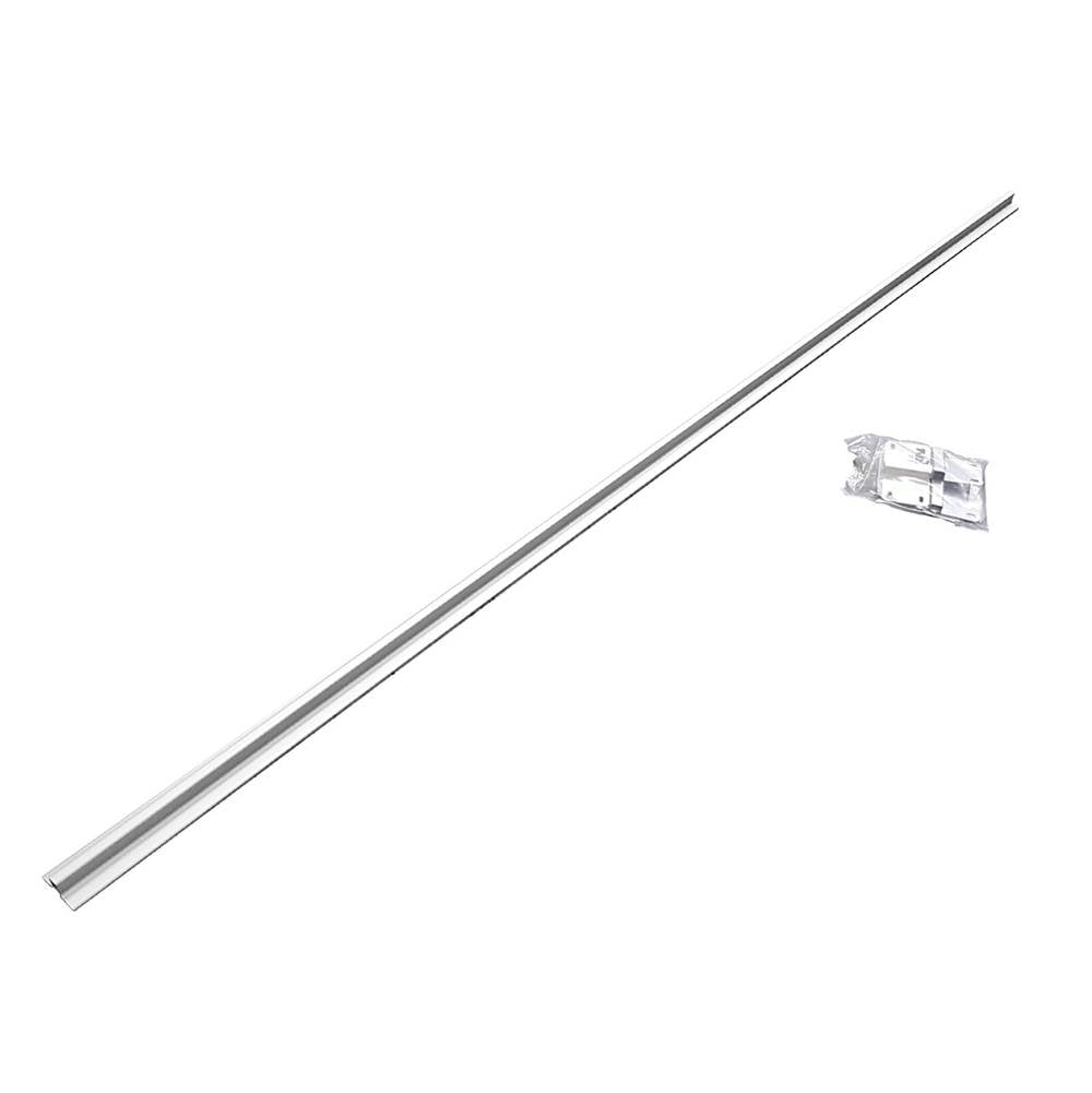 Bertazzoni - Side by Side Connection Trim Kit, For Stainless Steel Refrigerators, 75'' Long - Stainless Steel