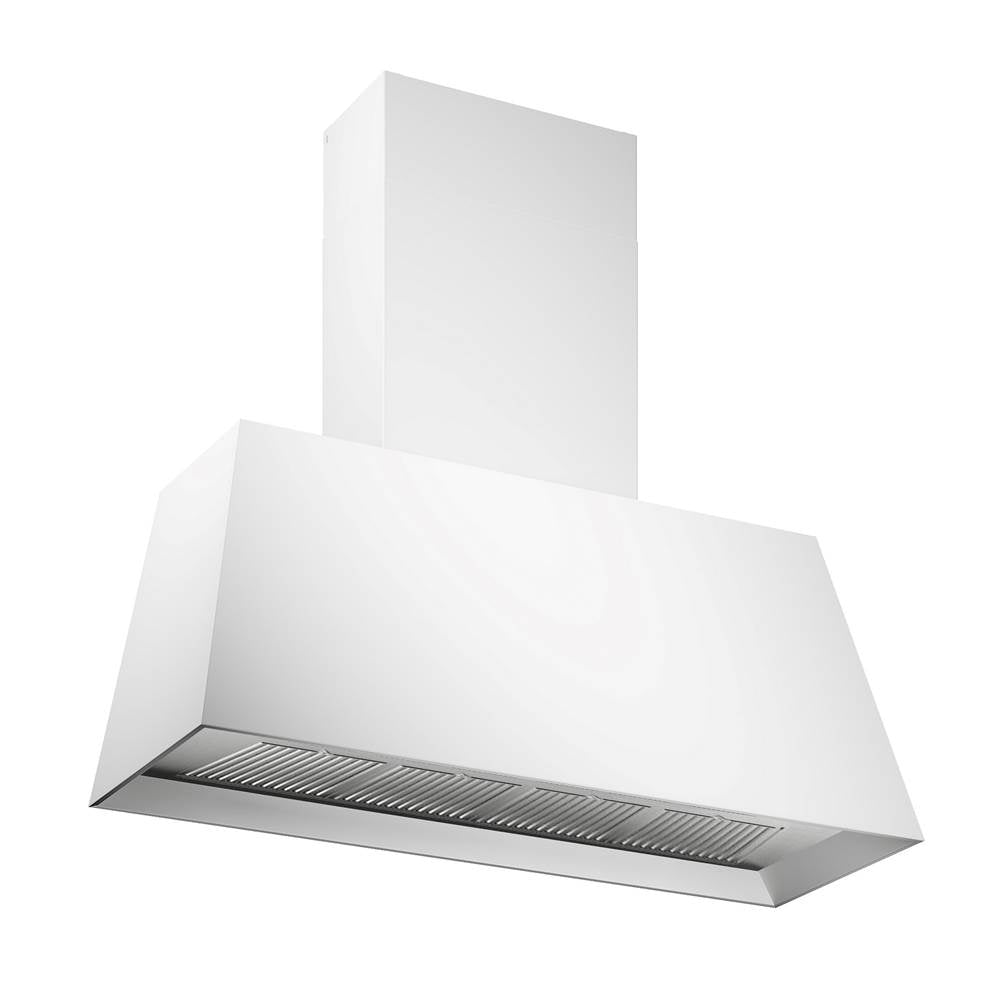 Bertazzoni - Contemporary Canopy Hood, 48'', 1 Motor, 600 cfm - Bianco Matte