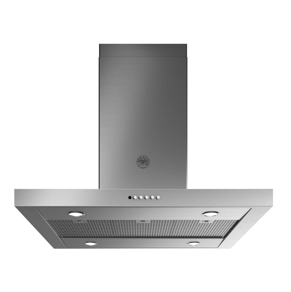 Bertazzoni - T Shape Island Hood, 36'', 600 cfm - Stainless Steel