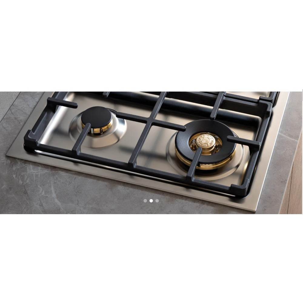 Master Series Drop-In Gas Cooktop, 6 Brass Burners, 36''