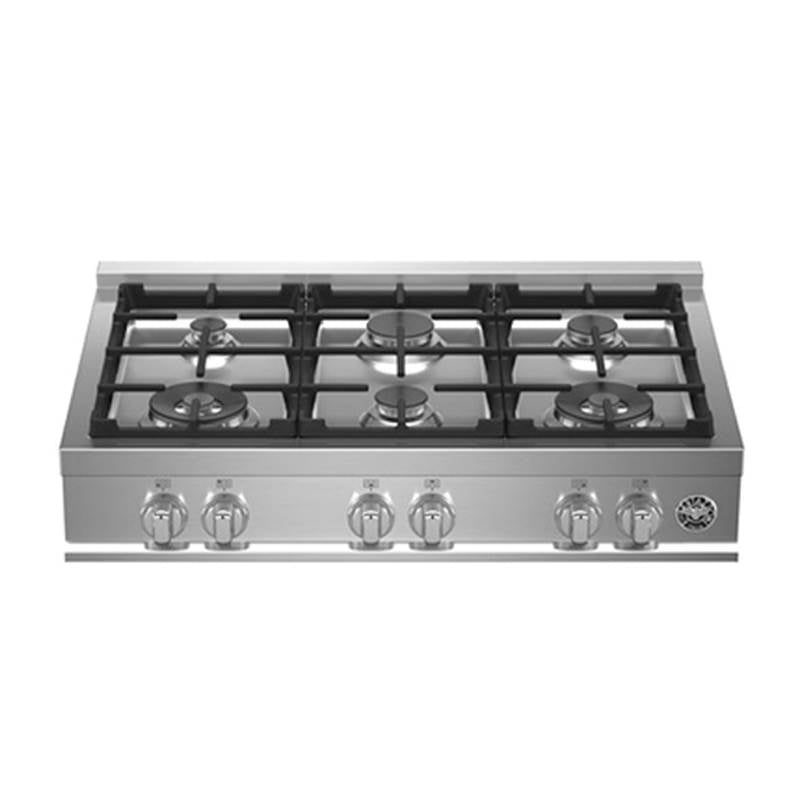 Bertazzoni - Master Series Gas Rangetop, 6 Burners, 36'' - Stainless Steel