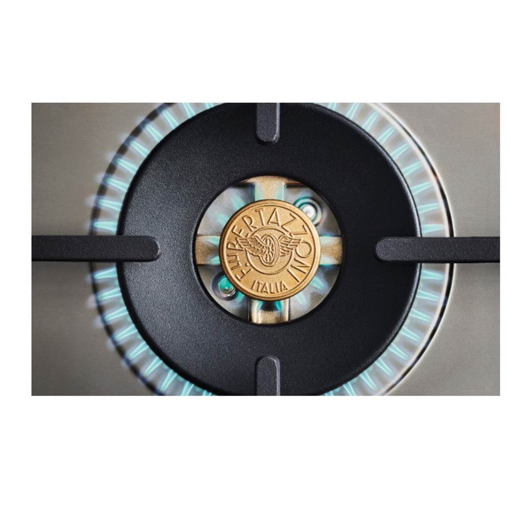 Professional Series Drop-In Gas Cooktop, 5 Brass Burners, 36''