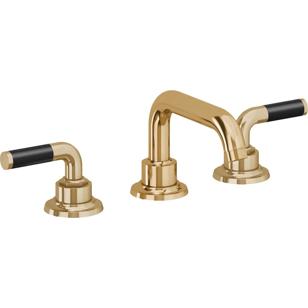 California Faucets - 8'' Widespread Lavatory Faucet - French Gold Pvd